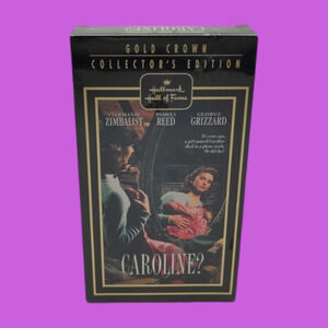 VHS Caroline? Stephanie Zimbalist Vintage Hallmark Gold Crown Collectors Edition